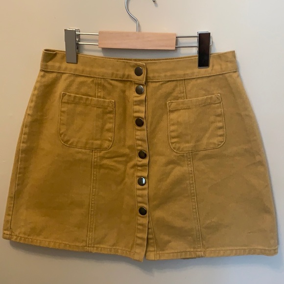 Urban outfitters denim twill button front - Picture 2 of 5